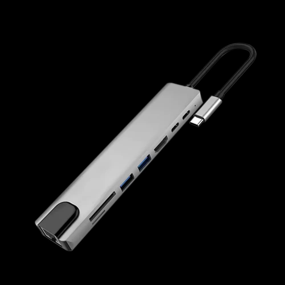 USB C Adapter 8 in 1